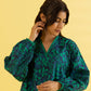 PRINTED LAWN SUIT - Sapphire Blue