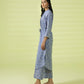 PRINTED LAWN SUIT - Lilac