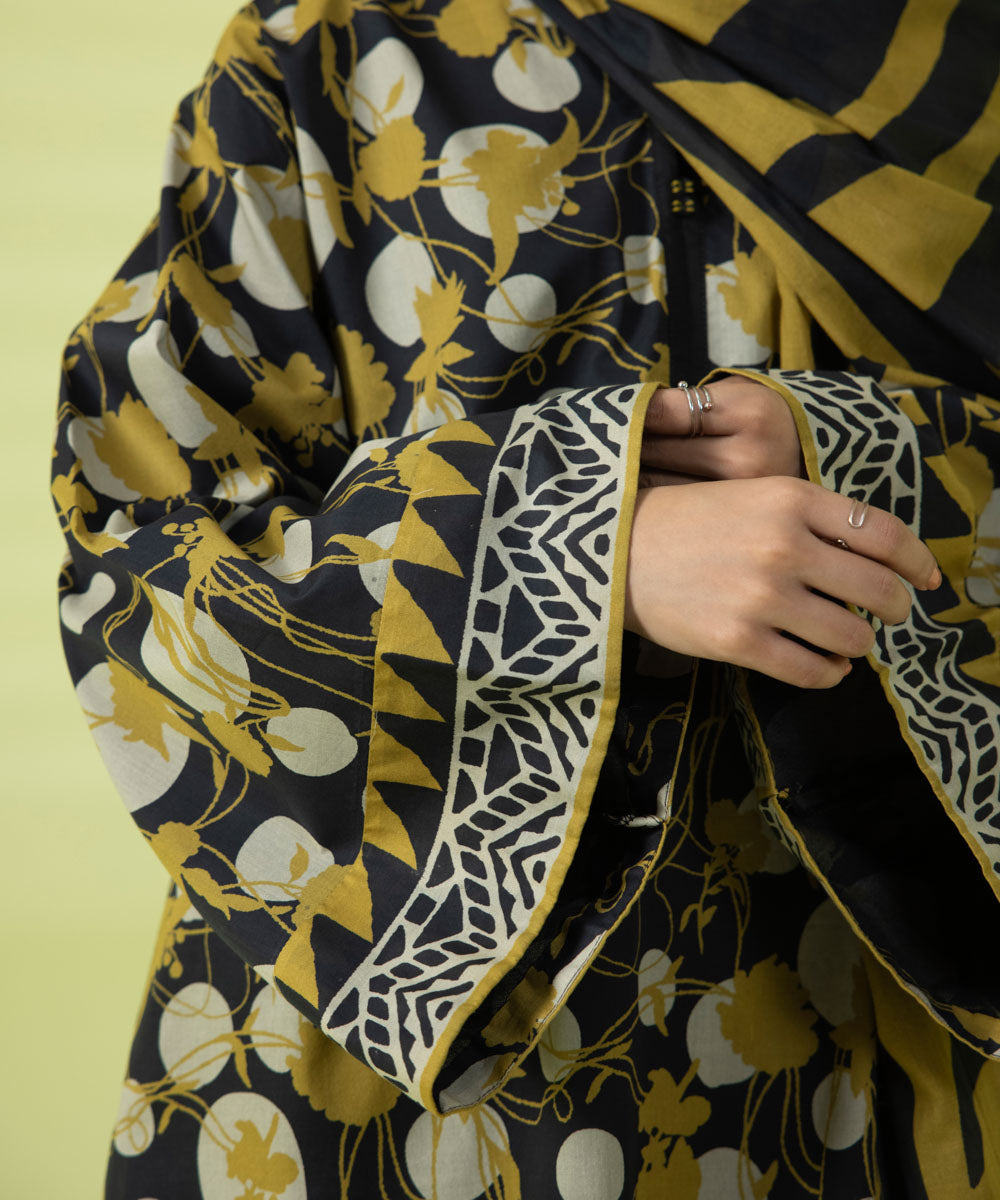 3 PIECE - PRINTED LAWN SUIT