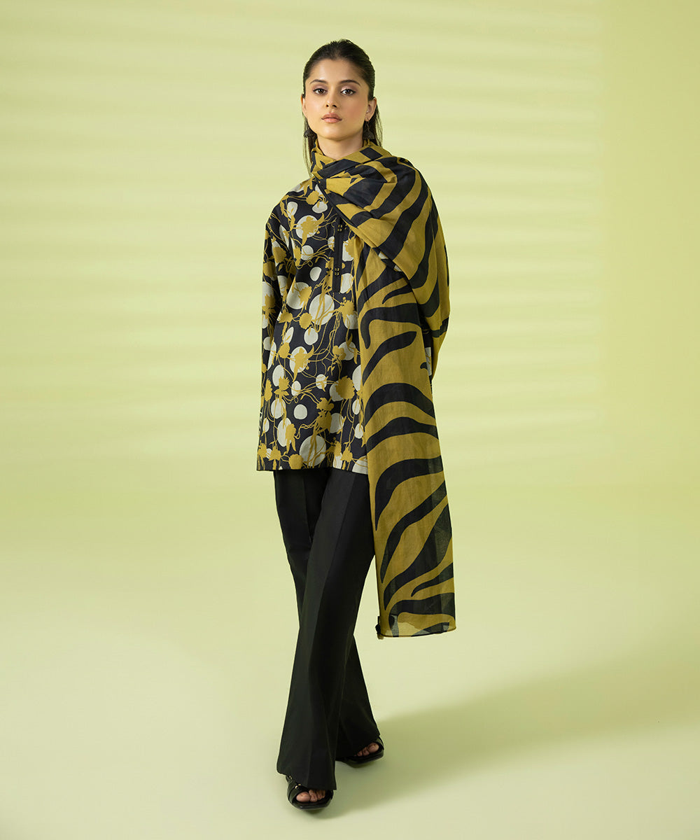 3 PIECE - PRINTED LAWN SUIT