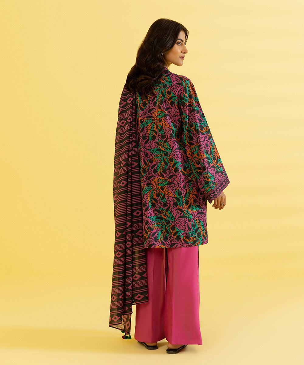 3 PIECE - PRINTED LAWN SUIT