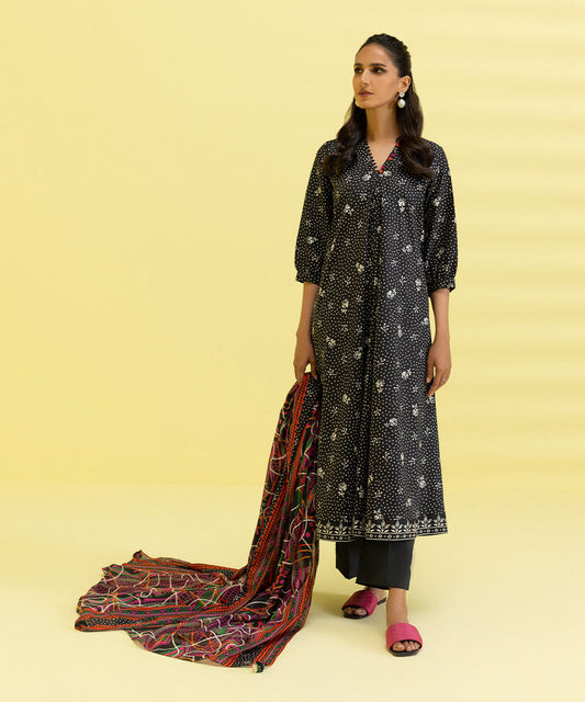 3 PIECE - PRINTED LAWN SUIT