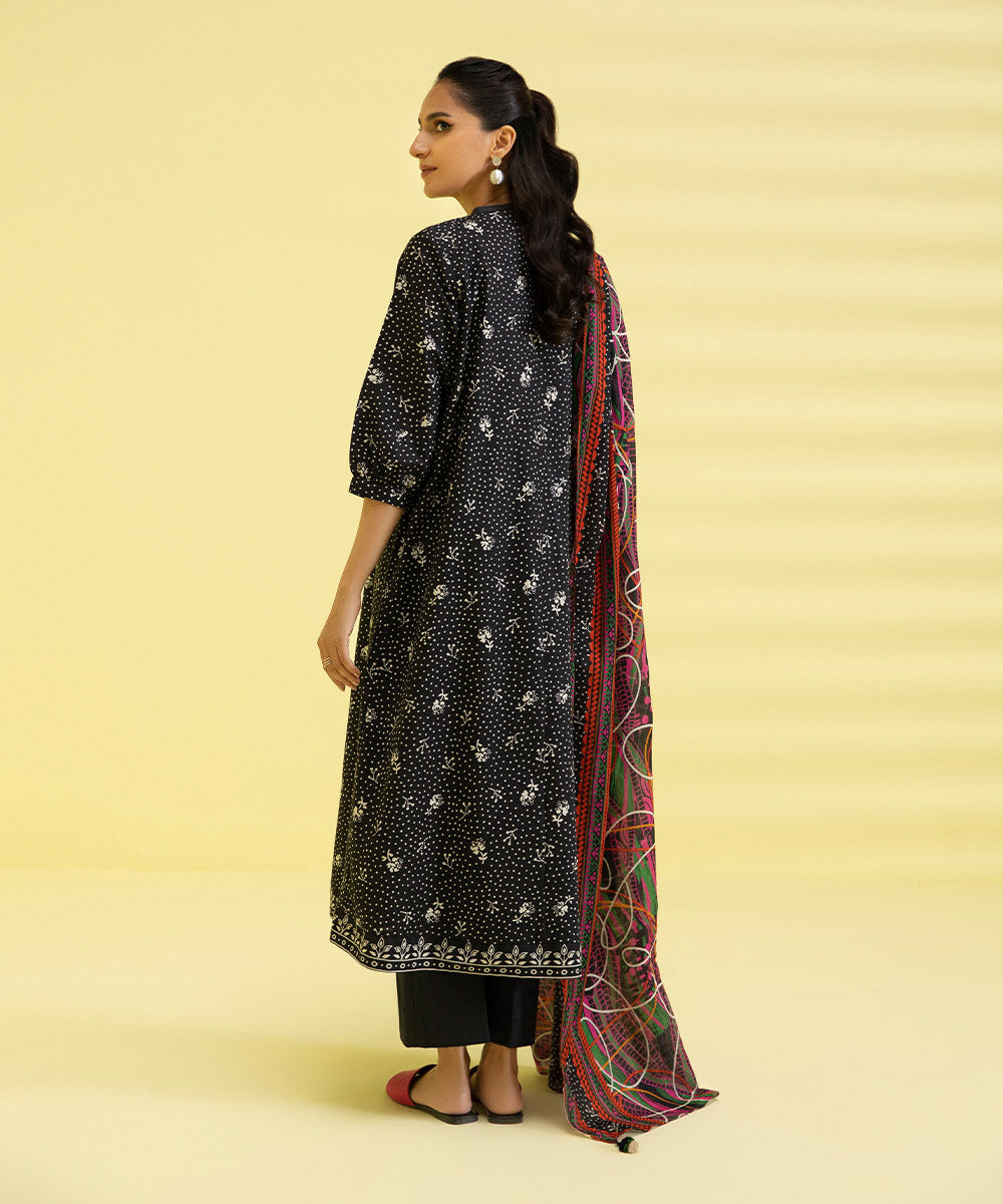 3 PIECE - PRINTED LAWN SUIT