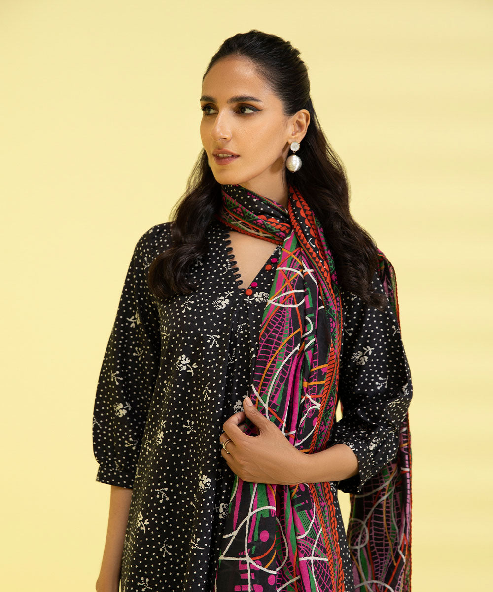 3 PIECE - PRINTED LAWN SUIT