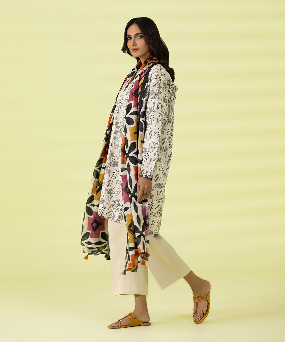 3 PIECE - PRINTED LAWN SUIT