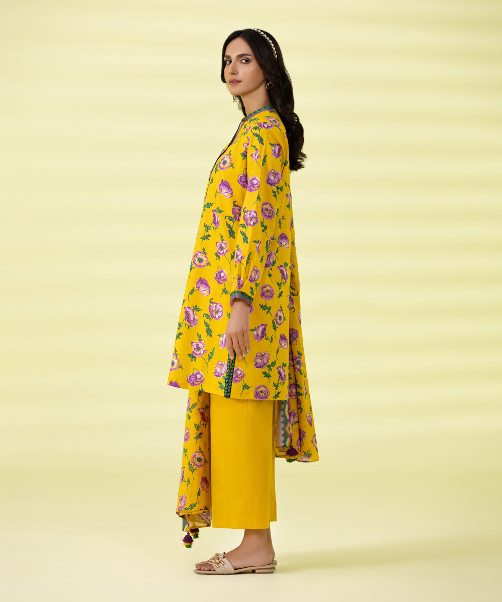 3 PIECE - PRINTED LAWN SUIT