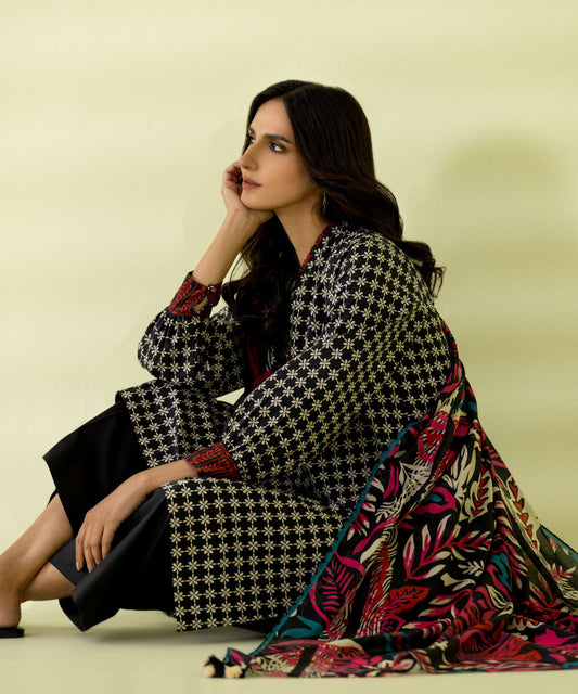 3 PIECE - PRINTED LAWN SUIT