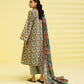3 PIECE - PRINTED LAWN SUIT