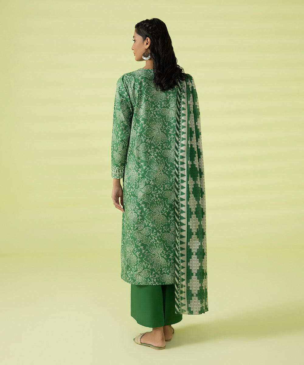 3 PIECE - PRINTED LAWN SUIT
