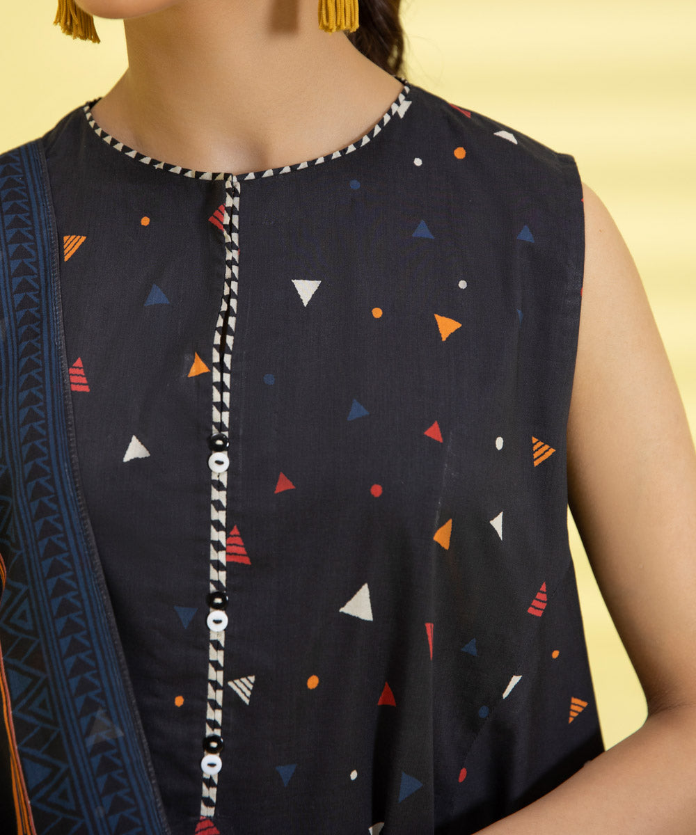 3 PIECE - PRINTED LAWN SUIT