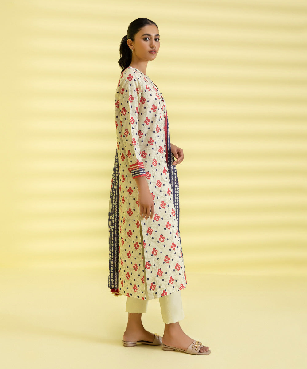 3 PIECE - PRINTED LAWN SUIT