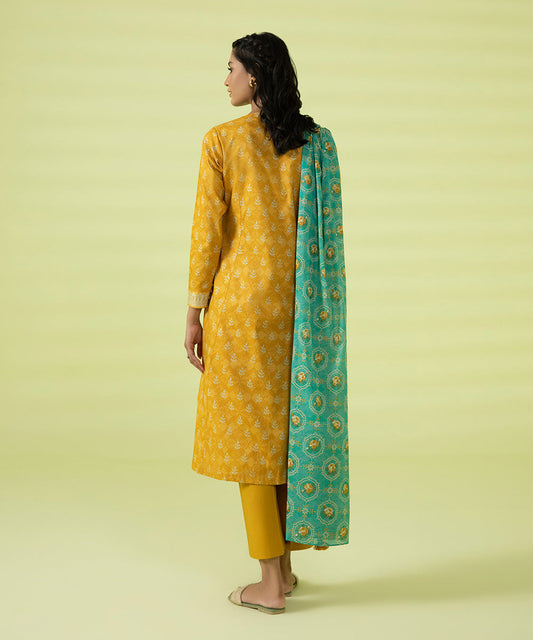 3 PIECE - PRINTED LAWN SUIT