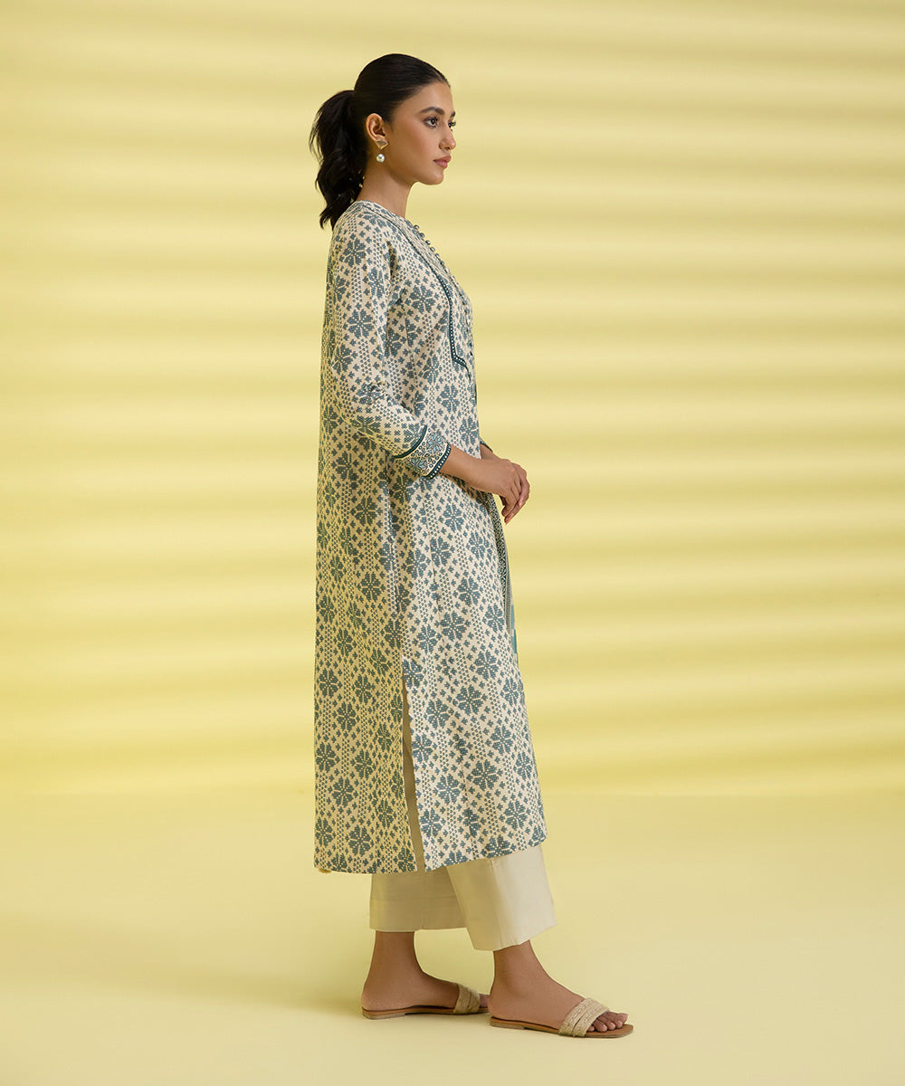 3 PIECE - PRINTED LAWN SUIT