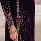 EMBROIDERED VELVET UF-748