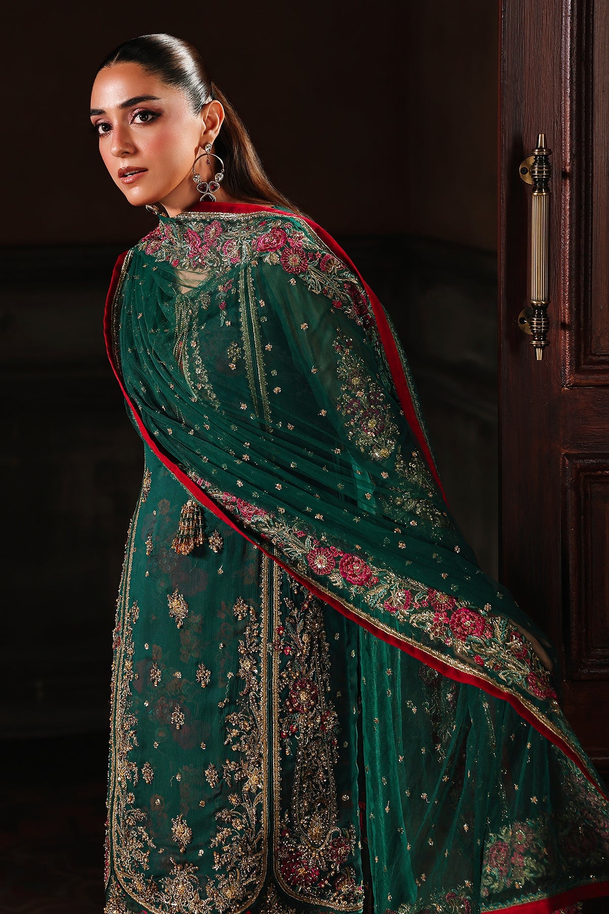 4-PC Charizma Unstitched Luxury Collection DJW5-06