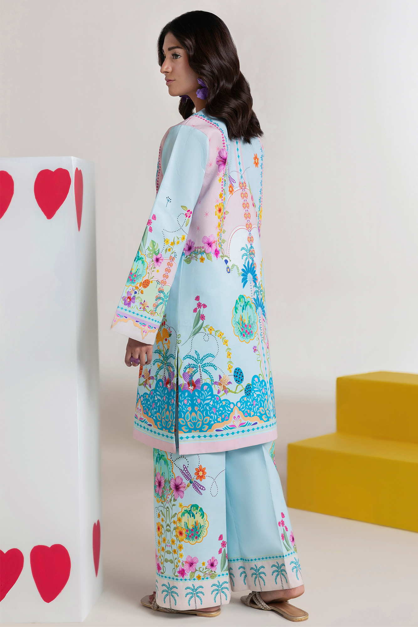 Amal Summer Prints 2Pc. Unstitched Cord 05