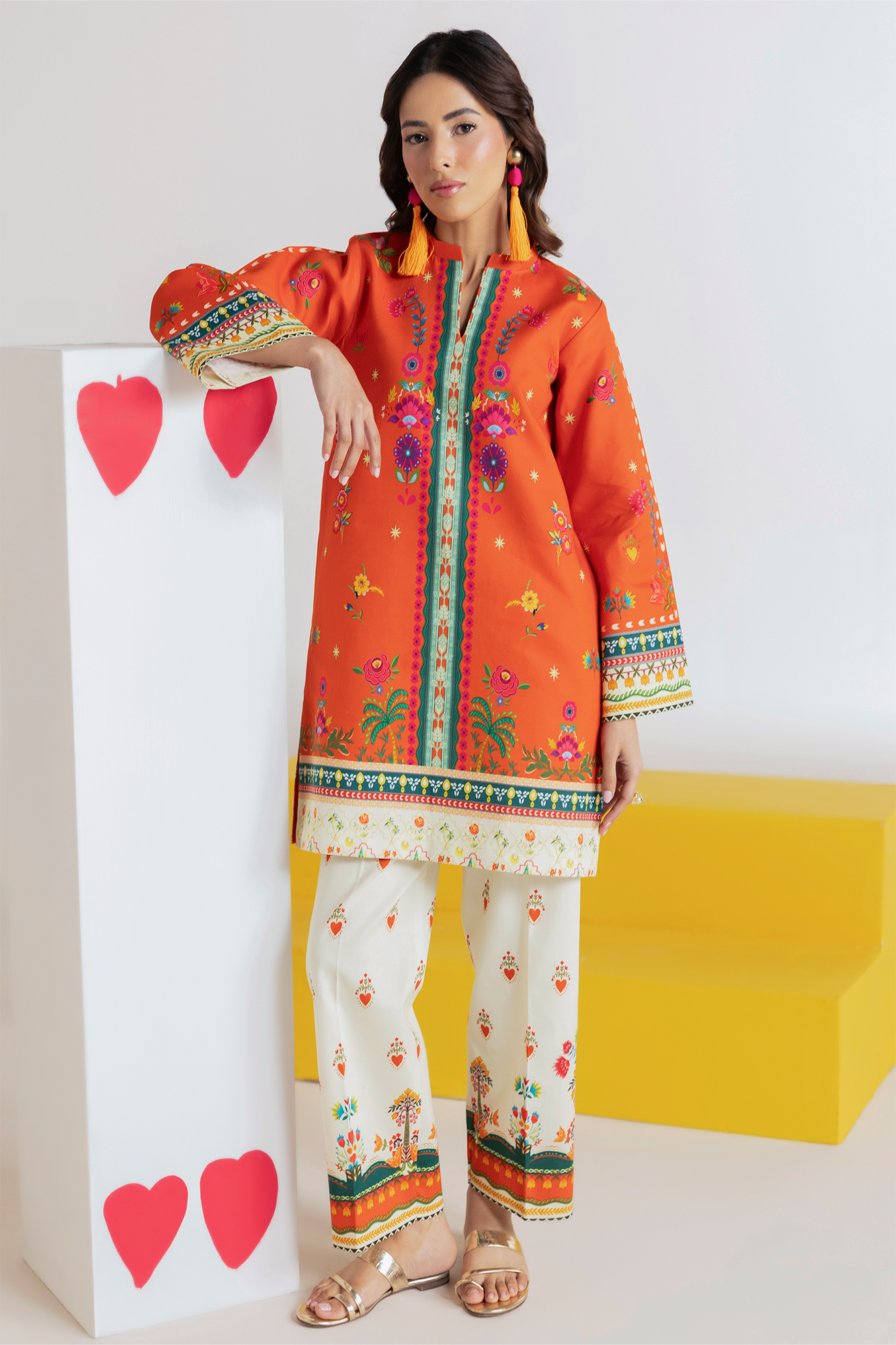 Amal Summer Prints 2Pc. Unstitched Cord 04