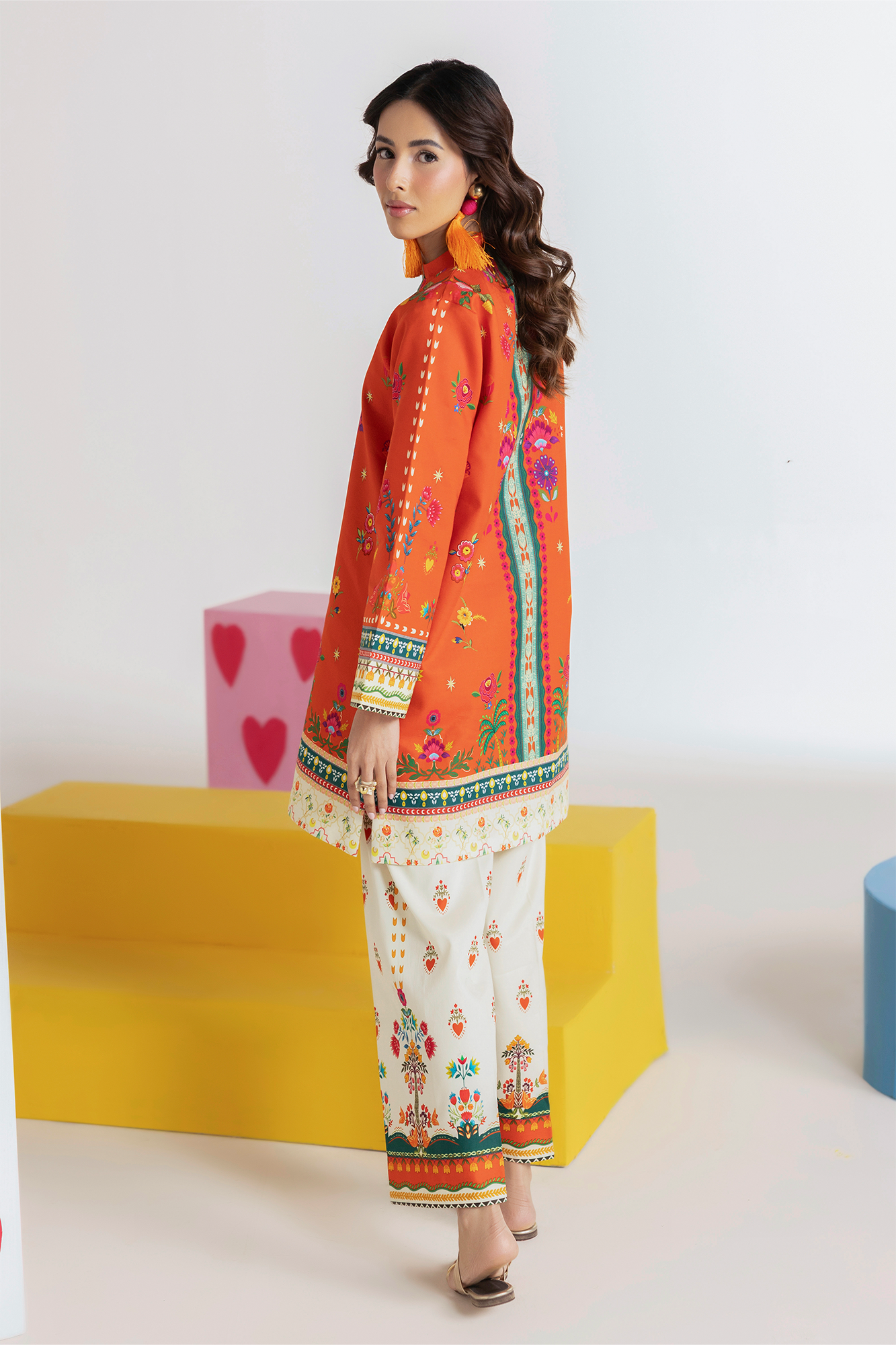 Amal Summer Prints 2Pc. Unstitched Cord 04