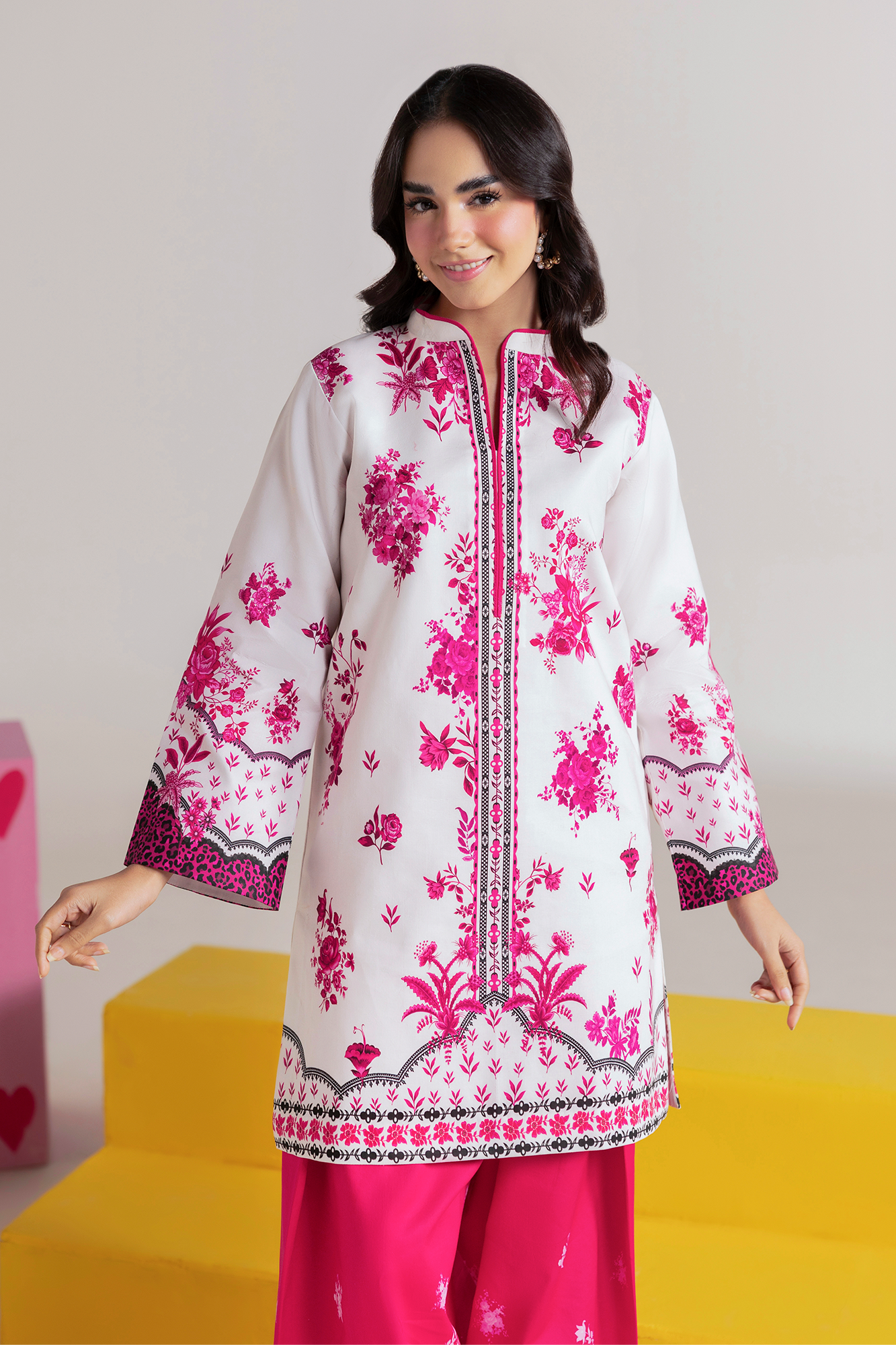 Amal Summer Prints 2Pc. Unstitched Cord 01