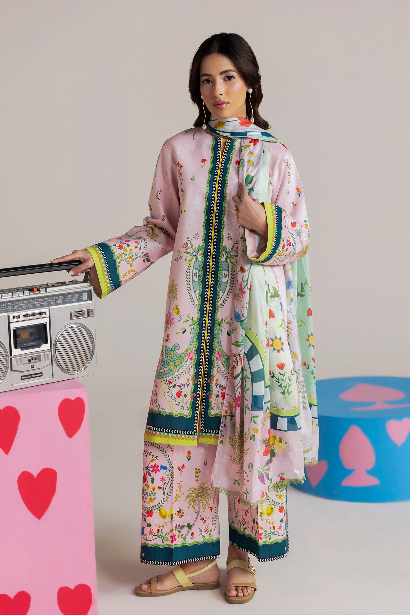 Amal Summer Prints 3Pc. Unstitched 11