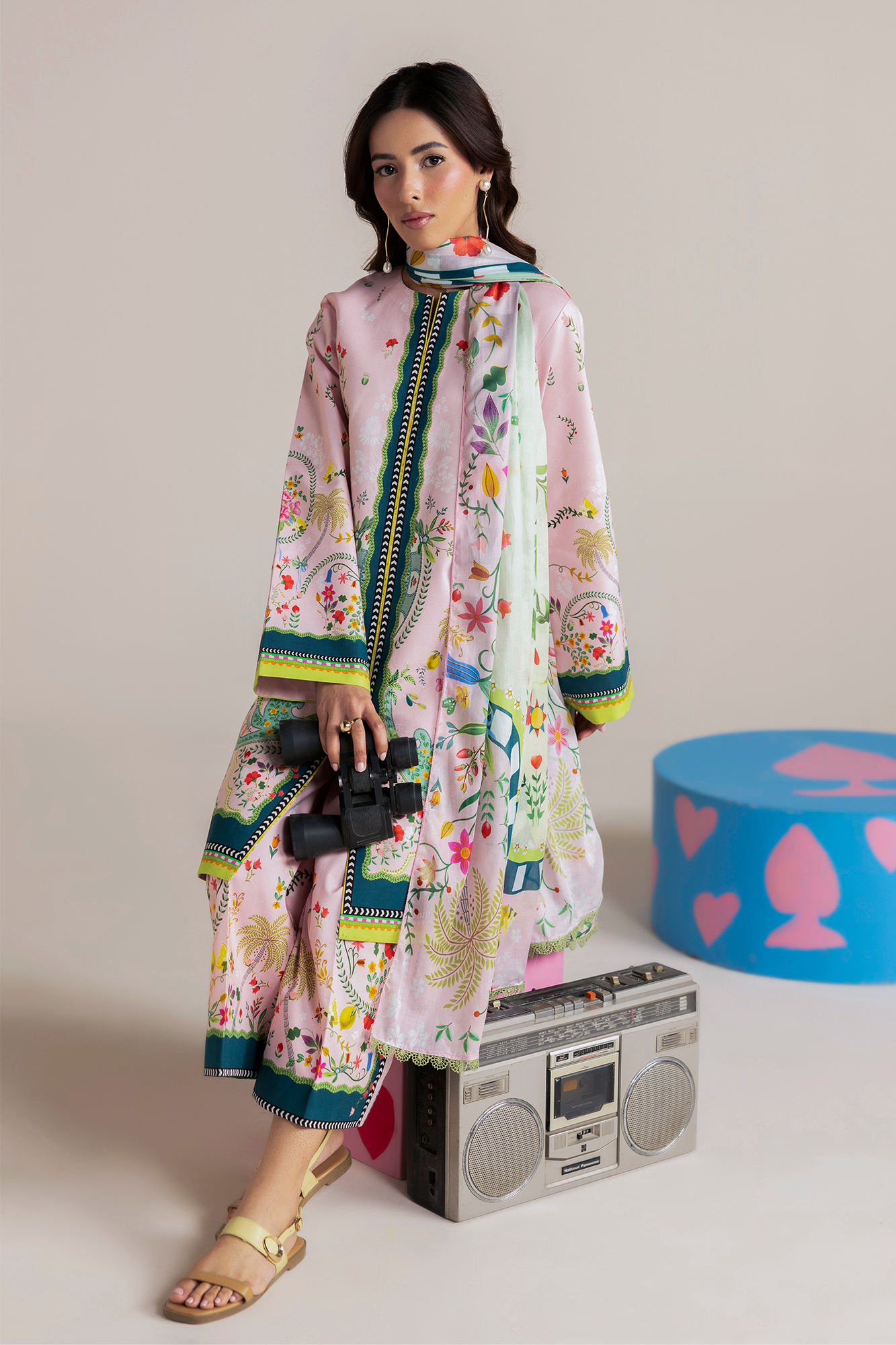 Amal Summer Prints 3Pc. Unstitched 11