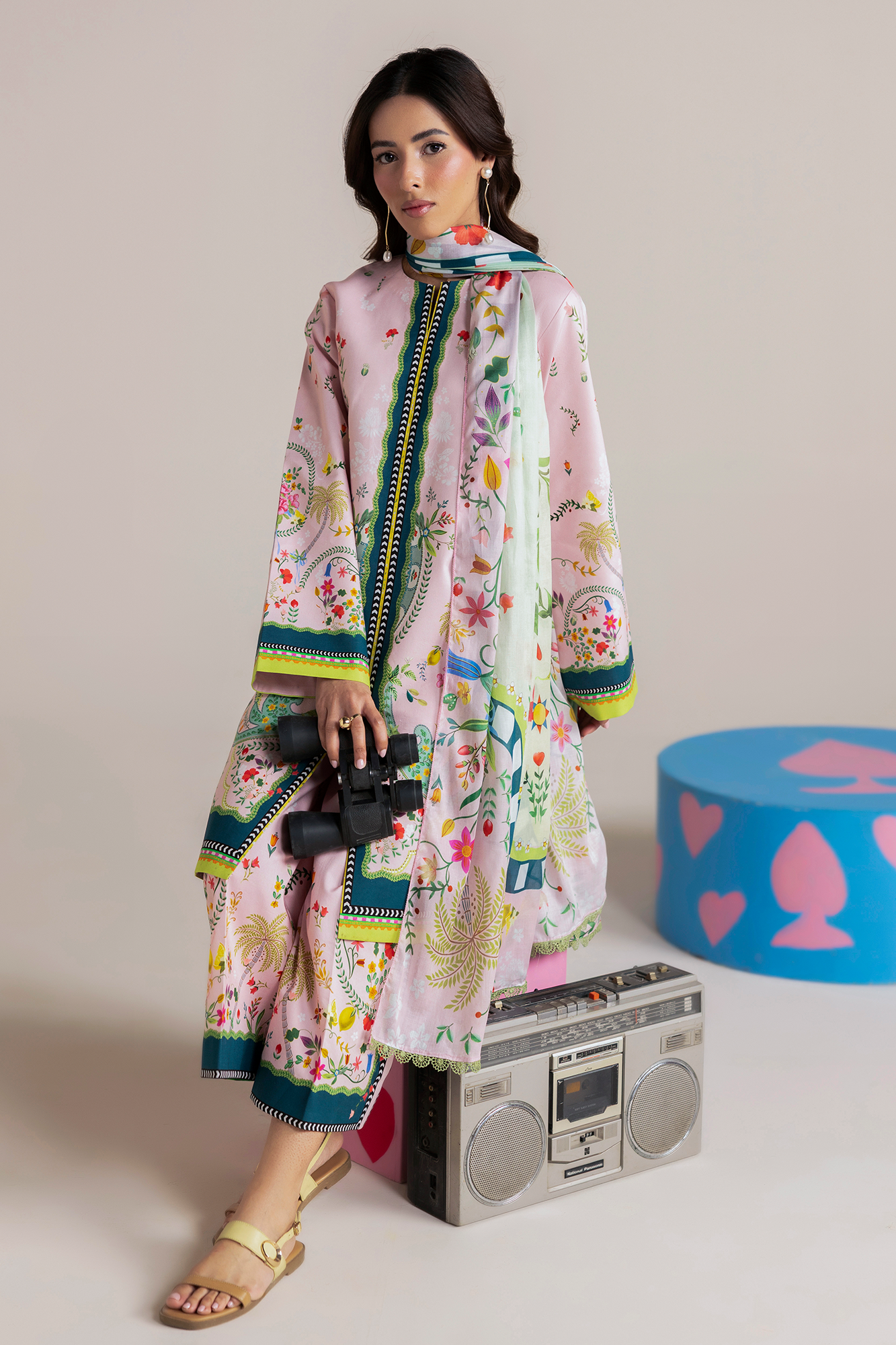 Amal Summer Prints 3Pc. Unstitched 11