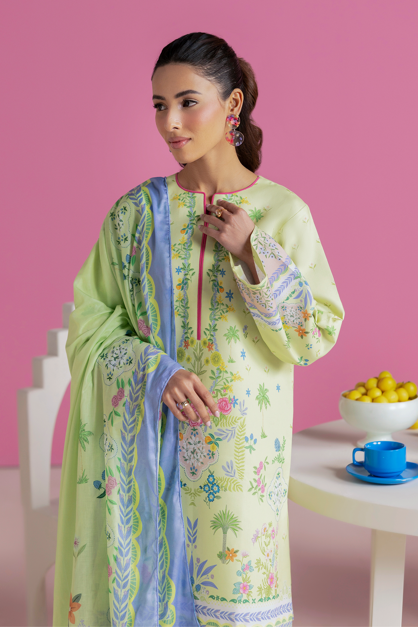 Amal Summer Prints 3Pc. Unstitched 07