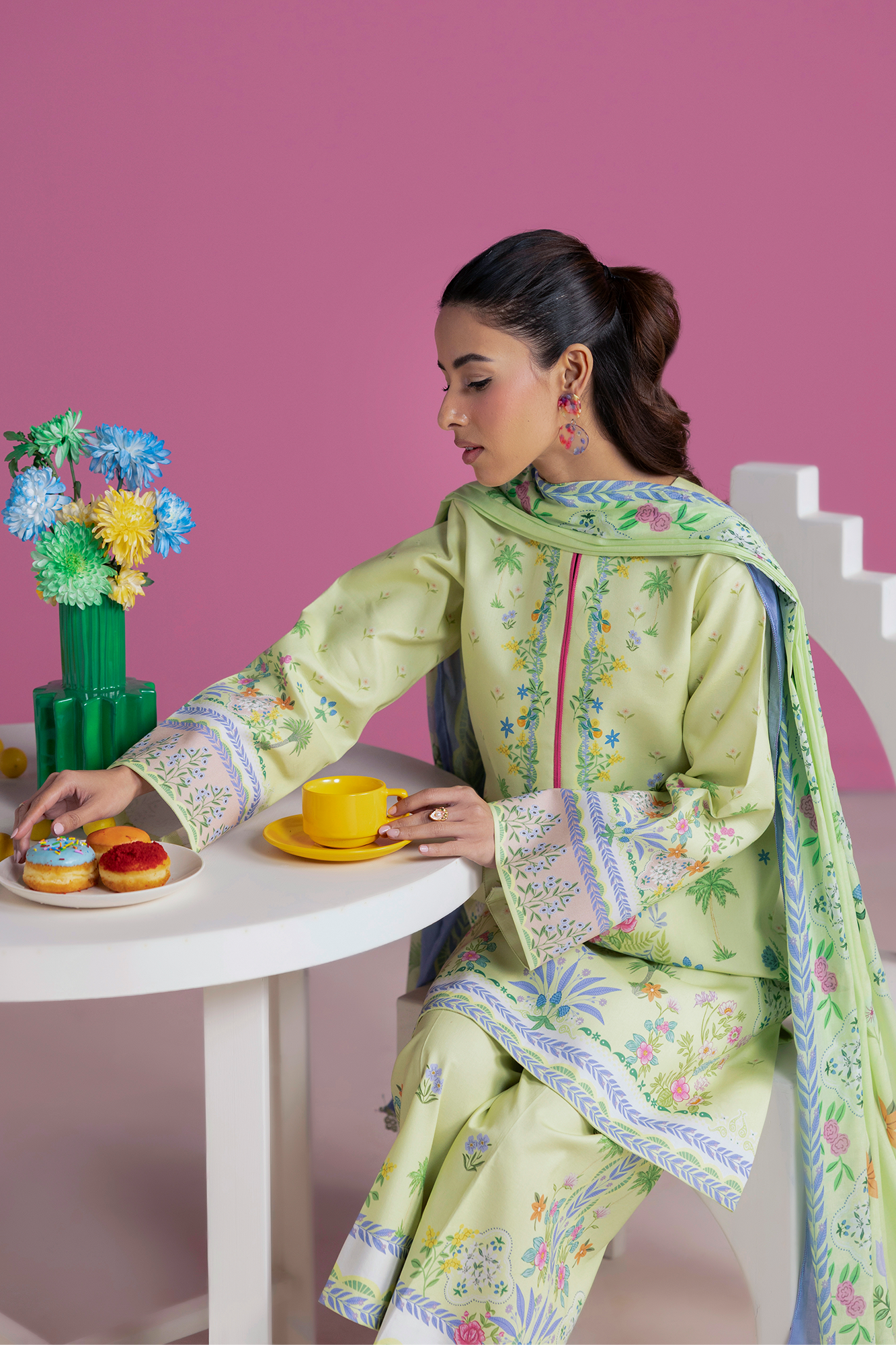 Amal Summer Prints 3Pc. Unstitched 07
