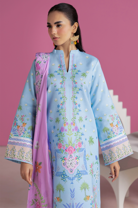Amal Summer Prints 3Pc. Unstitched 12
