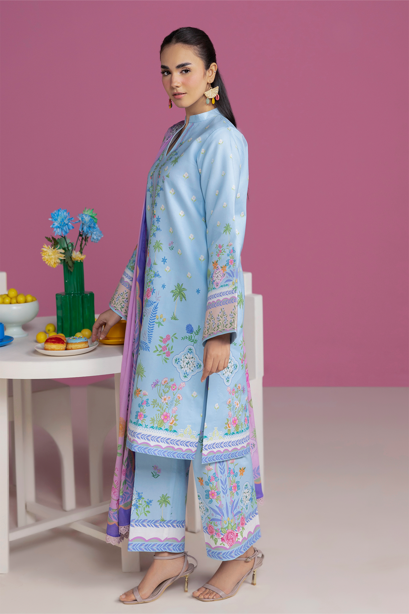 Amal Summer Prints 3Pc. Unstitched 12