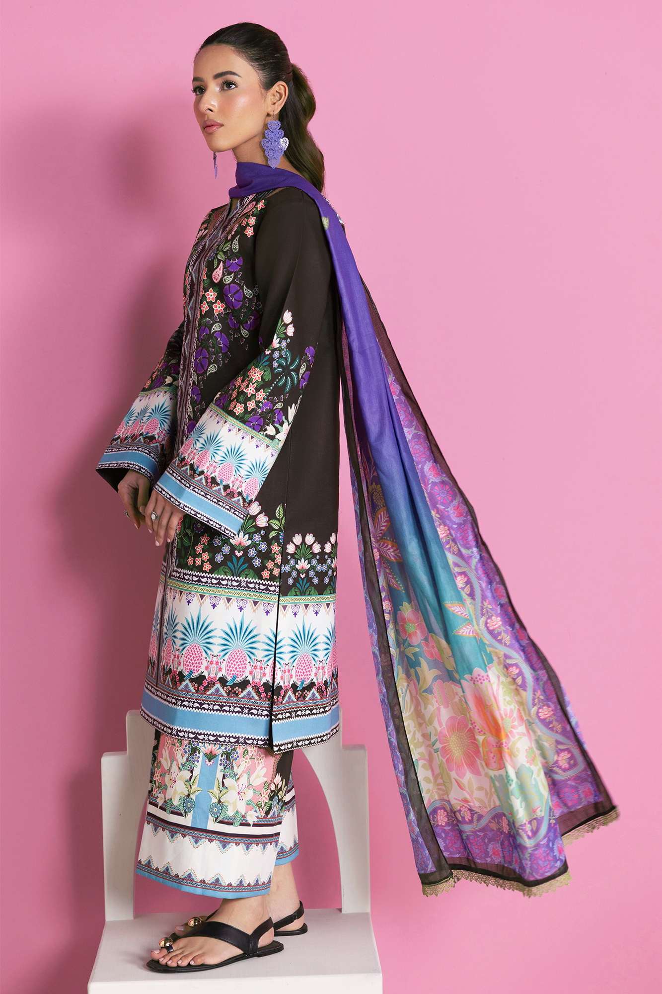 Amal Summer Prints 3Pc. Unstitched 13