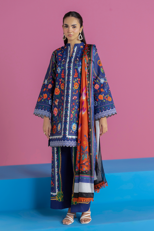 Amal Summer Prints 3Pc. Unstitched 16