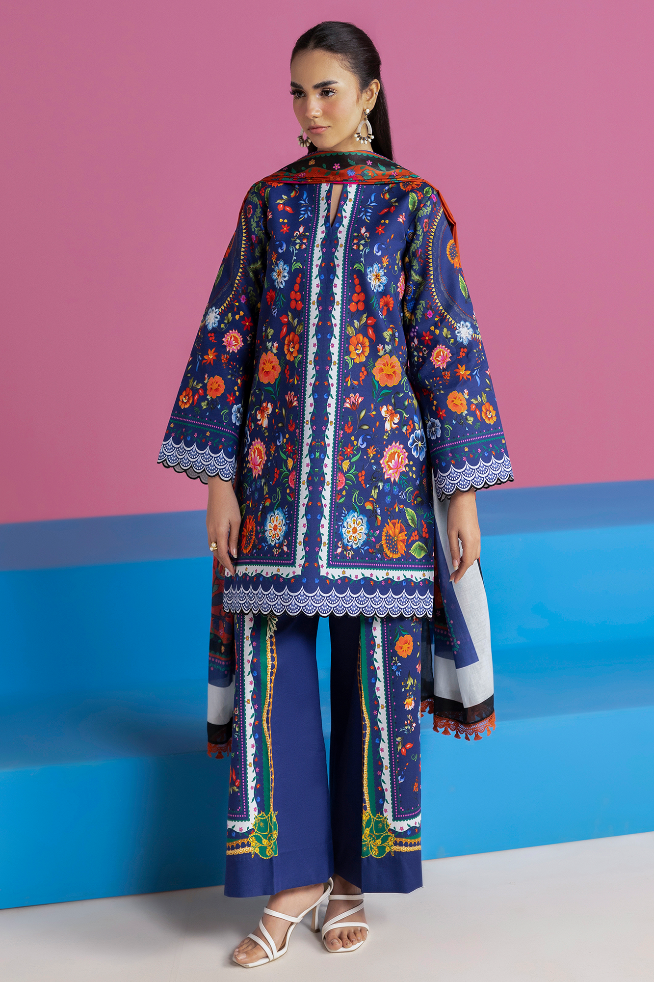 Amal Summer Prints 3Pc. Unstitched 16