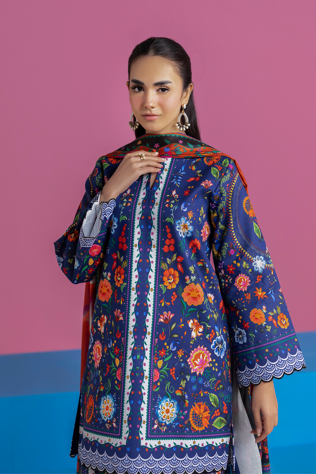 Amal Summer Prints 3Pc. Unstitched 16