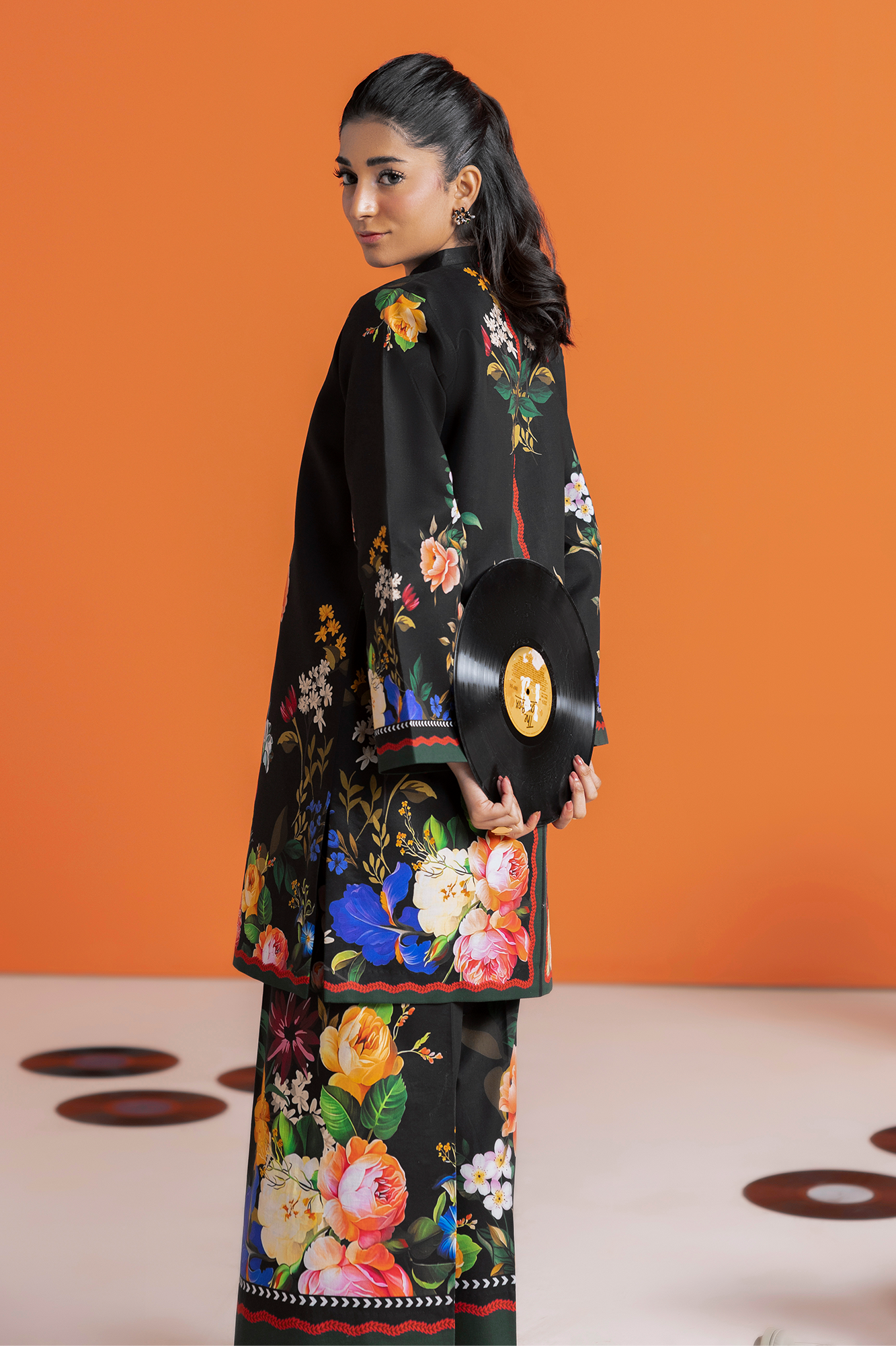 Amal Summer Prints 2Pc. Unstitched Cord 02