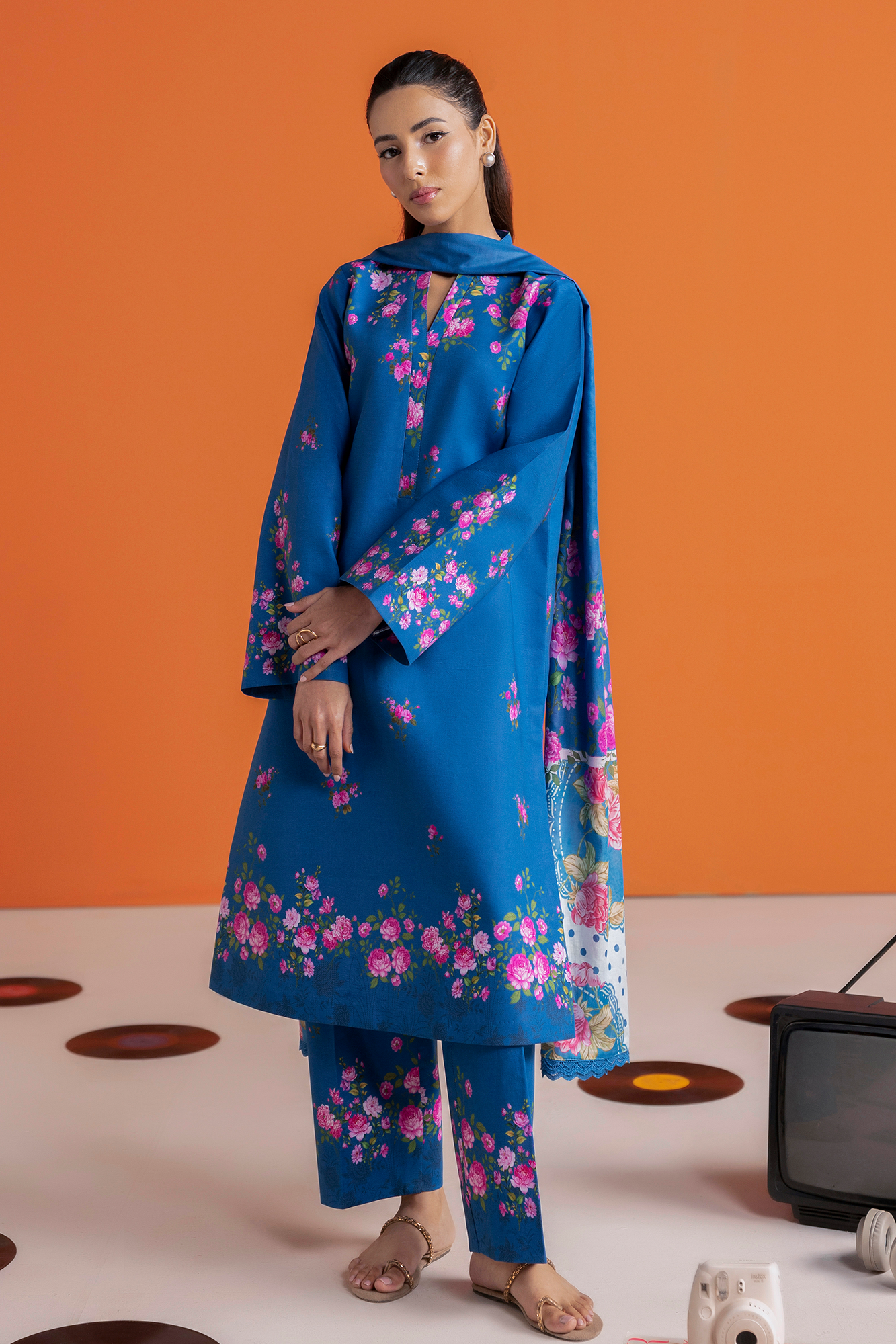Amal Summer Prints 3Pc. Unstitched 10