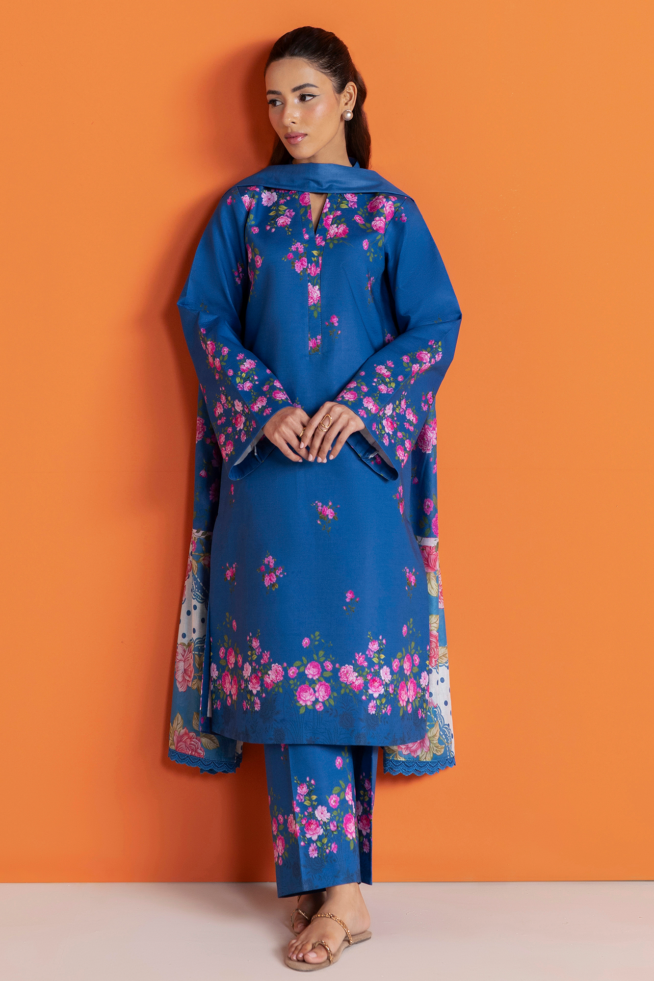 Amal Summer Prints 3Pc. Unstitched 10