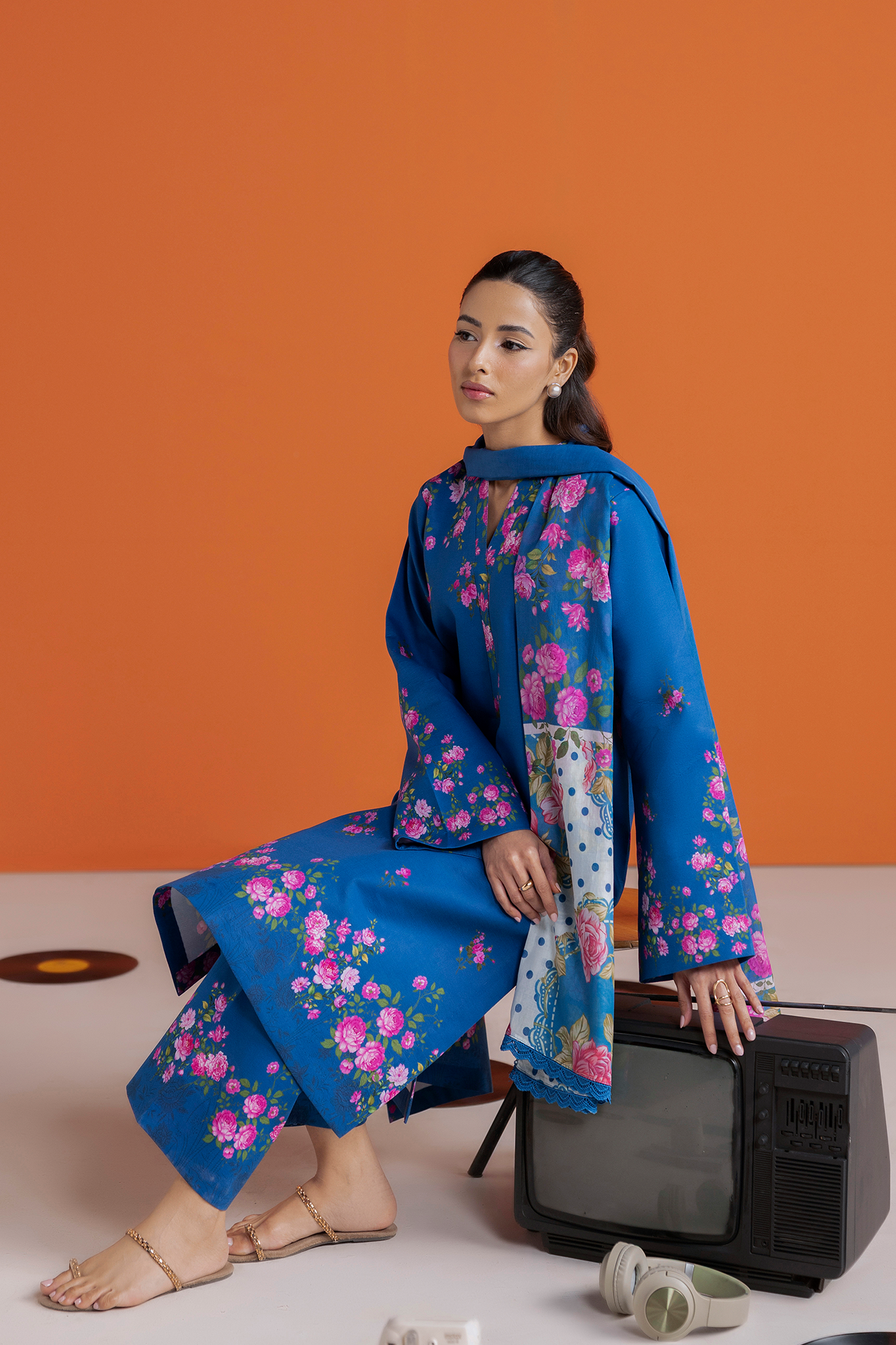 Amal Summer Prints 3Pc. Unstitched 10