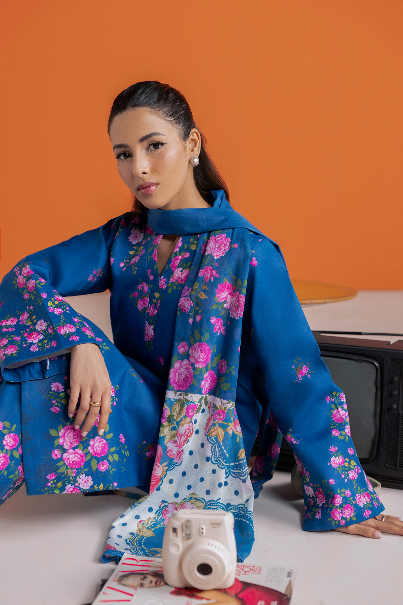 Amal Summer Prints 3Pc. Unstitched 10