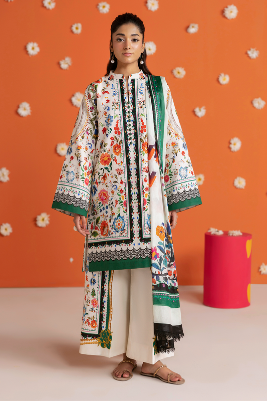Amal Summer Prints 3Pc. Unstitched 14