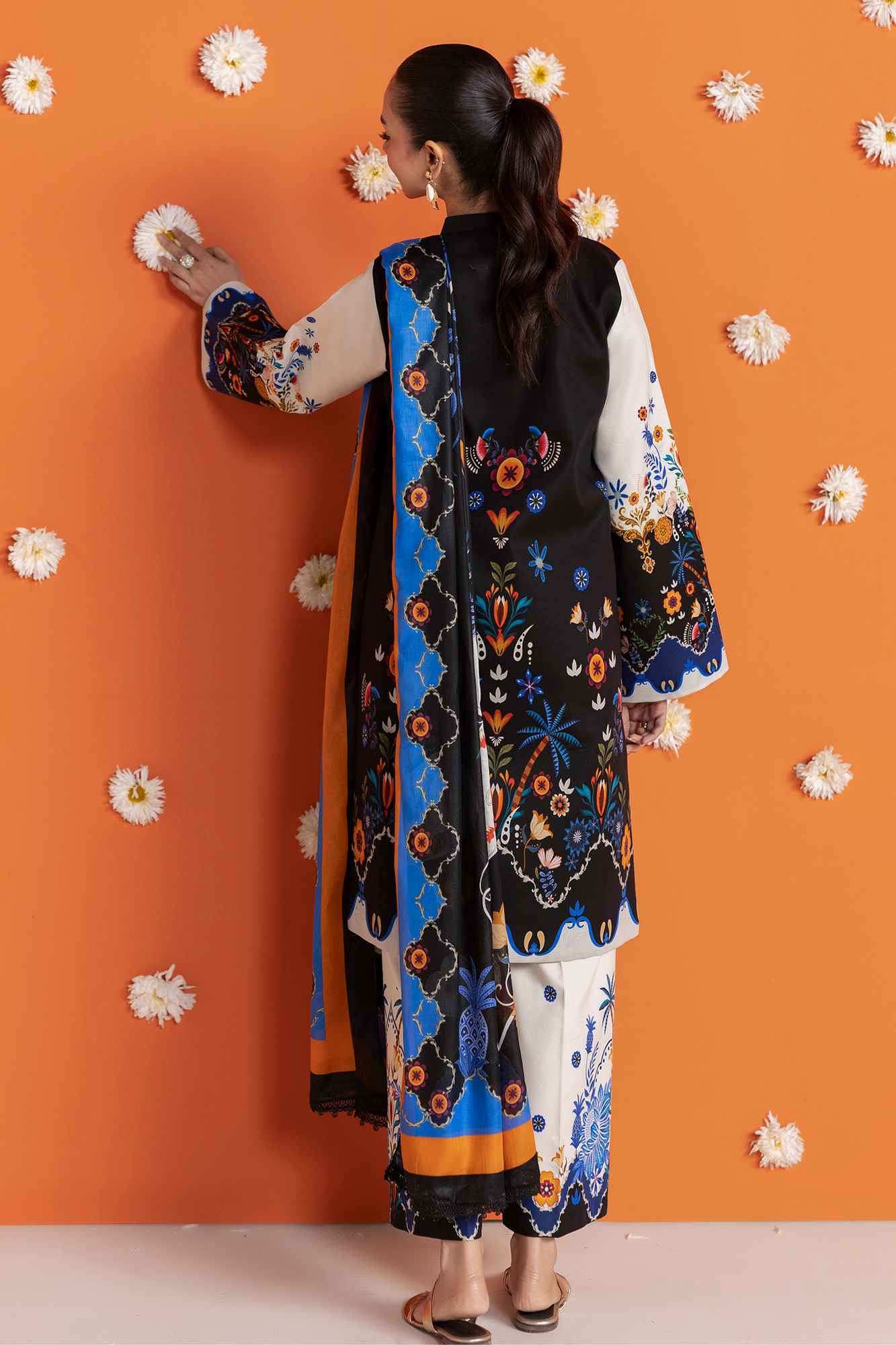 Amal Summer Prints 3Pc. Unstitched 09