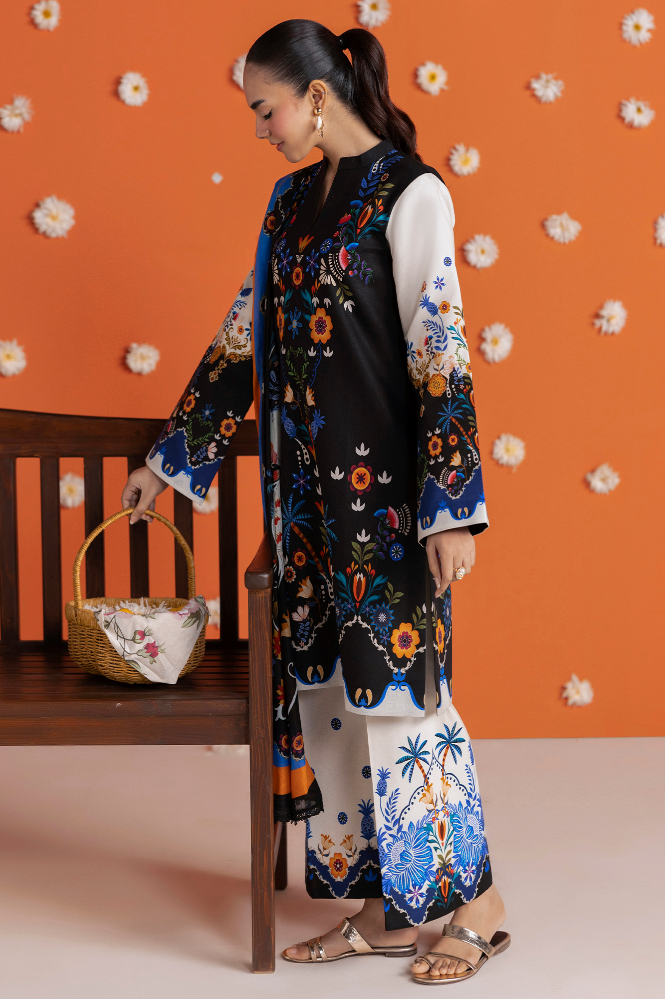 Amal Summer Prints 3Pc. Unstitched 09