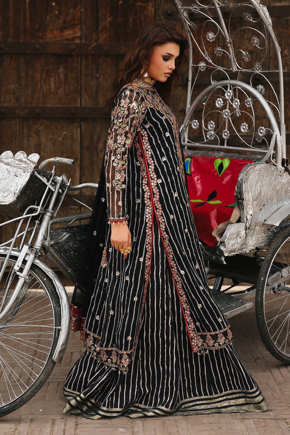 3-pc Unstitched Chiffon Collection VSL25-26