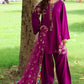 3-PC Embroidered Raw-Silk Suit CMA-5-106