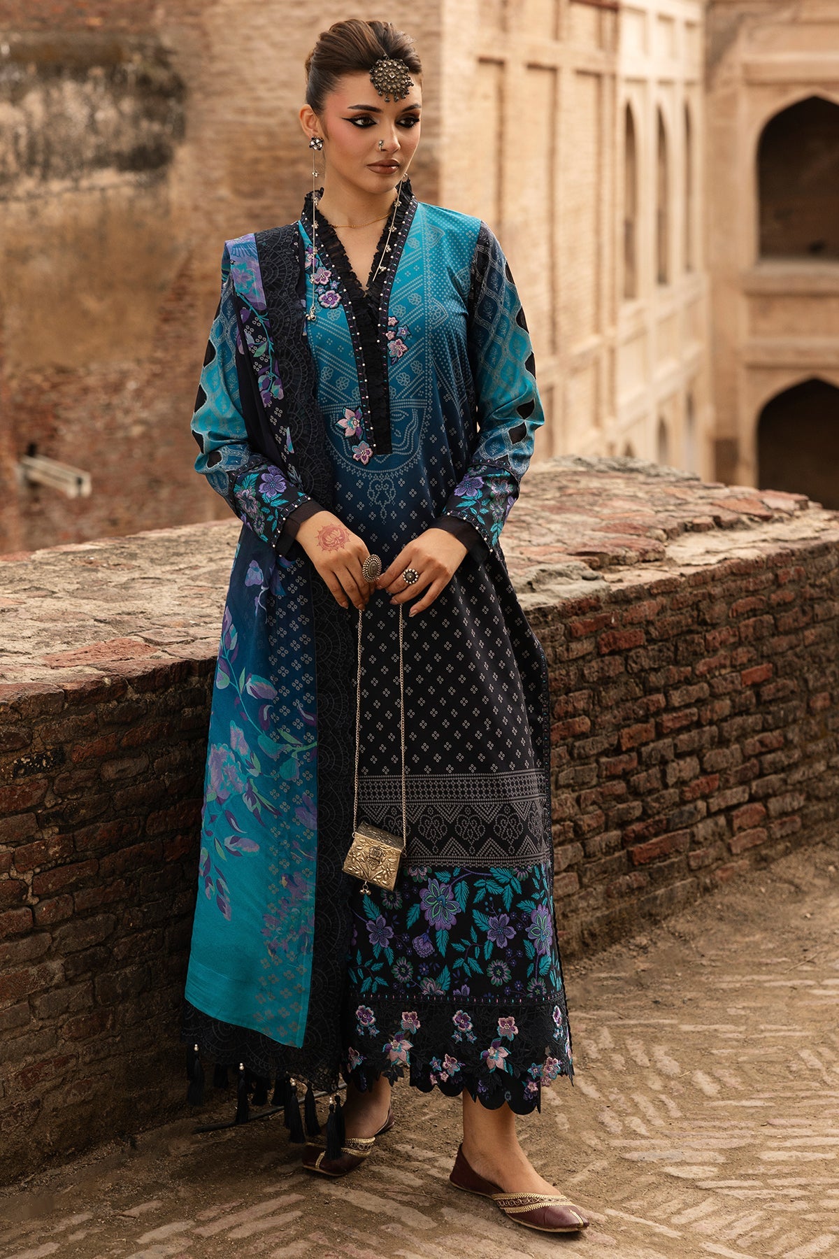3-PC Unstitched Lawn Collection CHN6-04