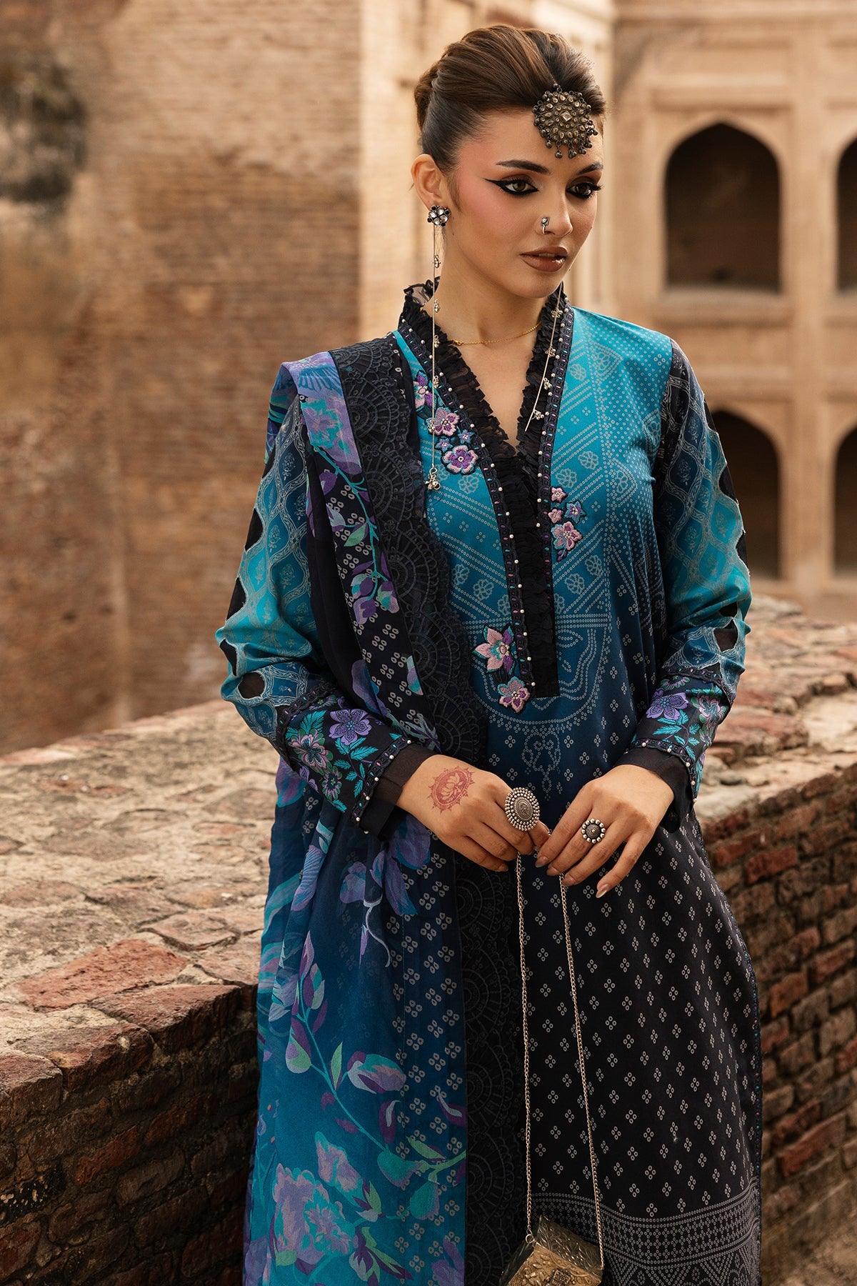 3-PC Unstitched Lawn Collection CHN6-04