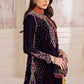 EMBROIDERED VELVET UF-748