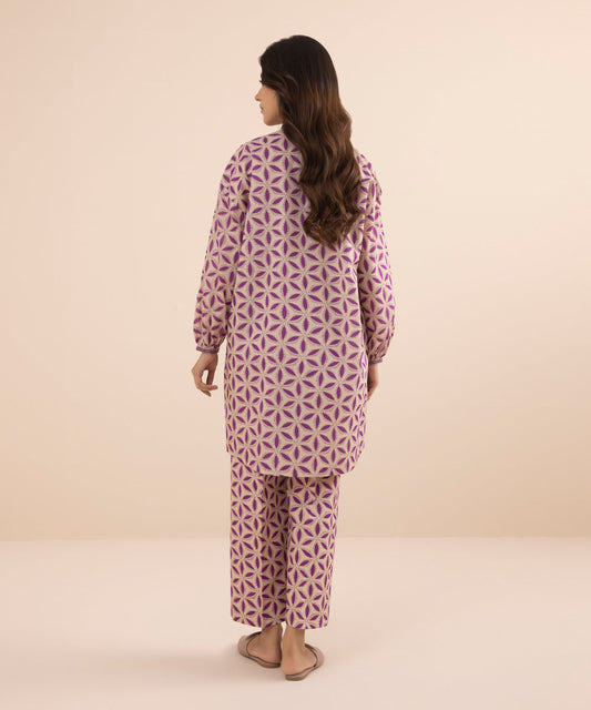 2 PIECE - PRINTED LAWN SUIT