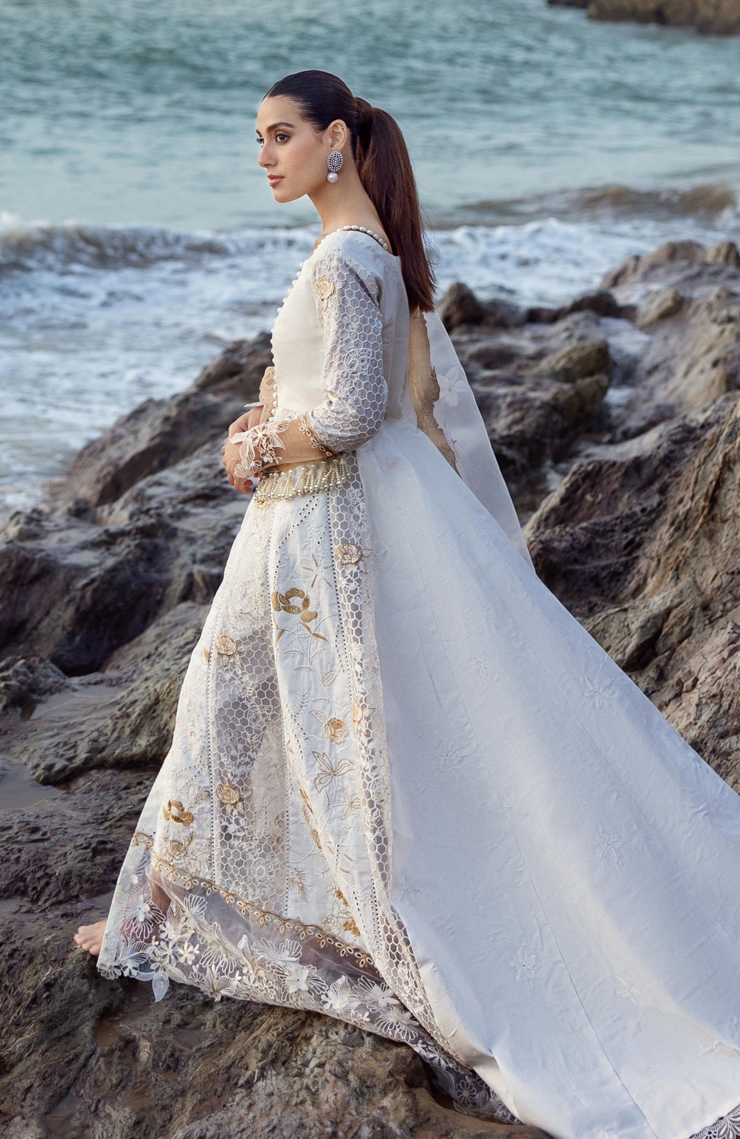 Mahiymaan 3 Piece Unstitched Luxury Lawn-MLL-26-01