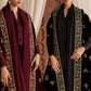 EMBROIDERED VELVET SHAWL VS-71